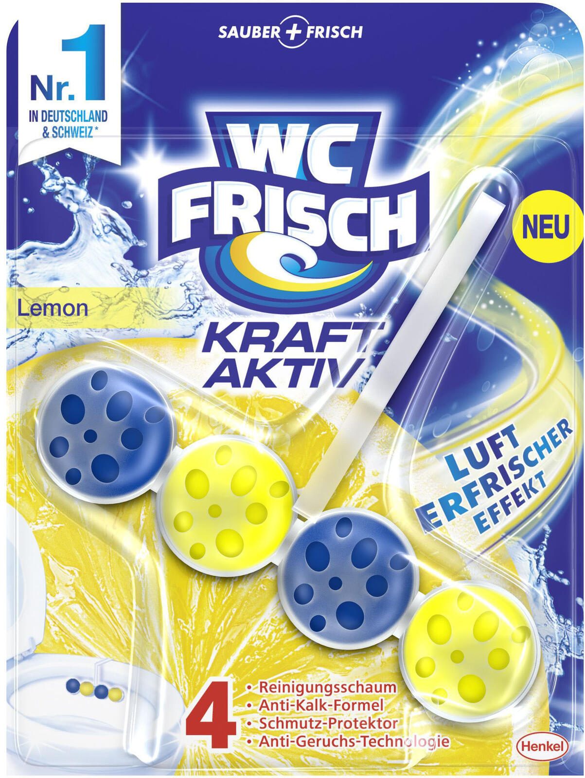 WC FRISCH WC-Duftspüler KRAFT AKTIV 50,0 g