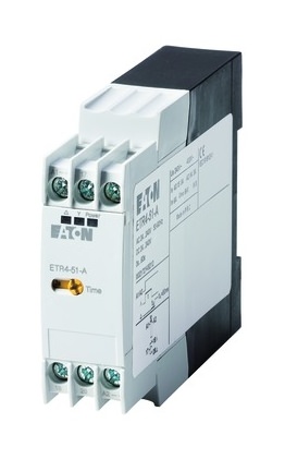 Relais temporisé Eaton ETR4-51-A, étoile-triangle, 50 ms, 1 W, plage 3-60 s, 24-240 V AC/DC (031884)