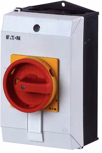 Interrupteur principal Eaton P1 P1-32/I2/SVB/N, 32 A, 15 kW, 4 pôles, Gris/Rouge