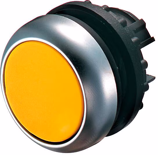 Eaton Bouton-poussoir lumineux RMQ-Titan M22-DL-Y, 22,5 mm, plastique, jaune