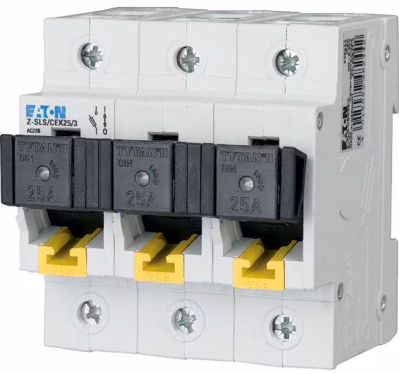 Eaton Z-SLS/CEK63/3 Interrupteur-sectionneur à fusibles, 63A, 3 pôles (263160)