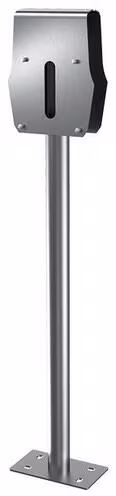 Support mural MENNEKES pour 2 bornes de recharge AMTRON®, inox V2A, hauteur 1,23 m (18593)