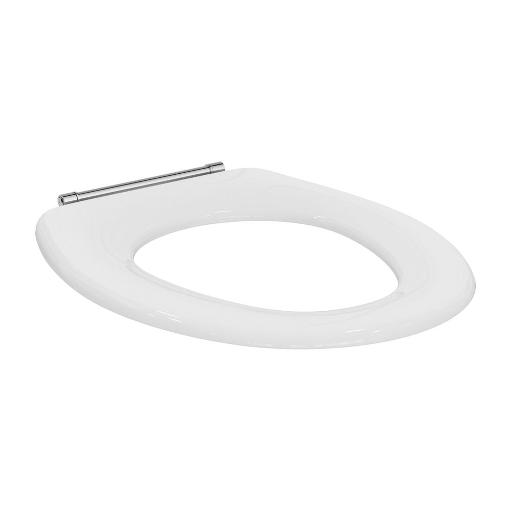 Siège de WC Ideal Standard Contour 21, avec charnière à tige, blanc