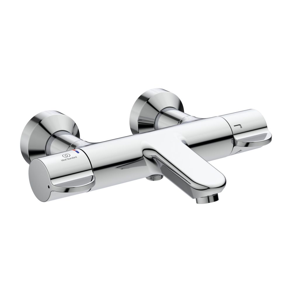 Thermostat de bain et douche Ideal Standard Ceraplus Safe apparent, sortie 194-211 mm, raccords S, chromé