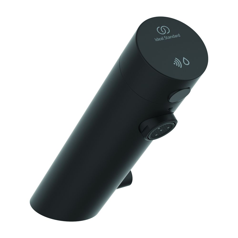 Robinetterie de lavabo Sensorflow sans contact Ideal Standard avec mélangeur Ausld. 120mm batterie Silk Black