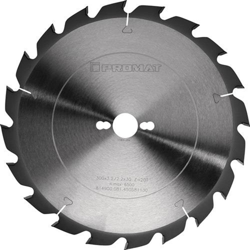 PROMAT Lame de scie circulaire de précision AD 500mm Z.36 FF Alésage 30mm Épaisseur de coupe 4,0mm HM