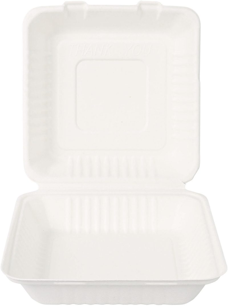 Boîtes à repas jetables NATURE Star 1,3 l blanc 1 pack = 25 pièces — lot de 25 pièces