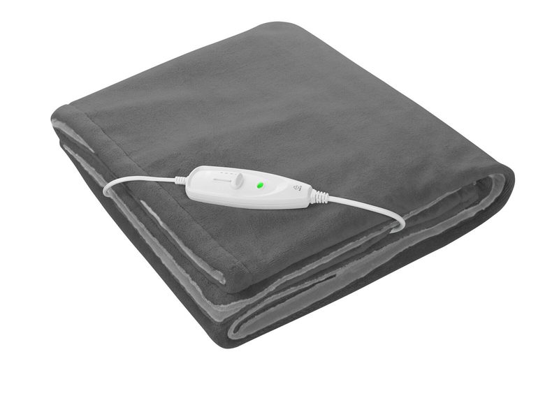 Couverture chauffante XXL medisana 120 W, grise