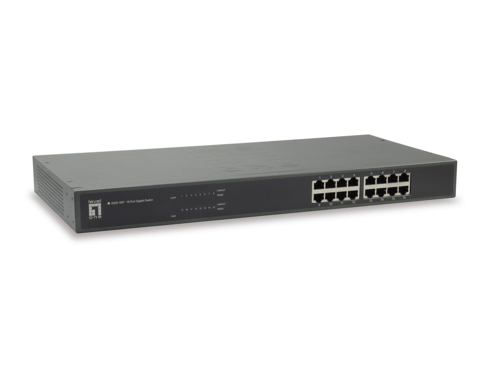 LevelOne GSW-1657 Commutateur Gigabit 16 ports