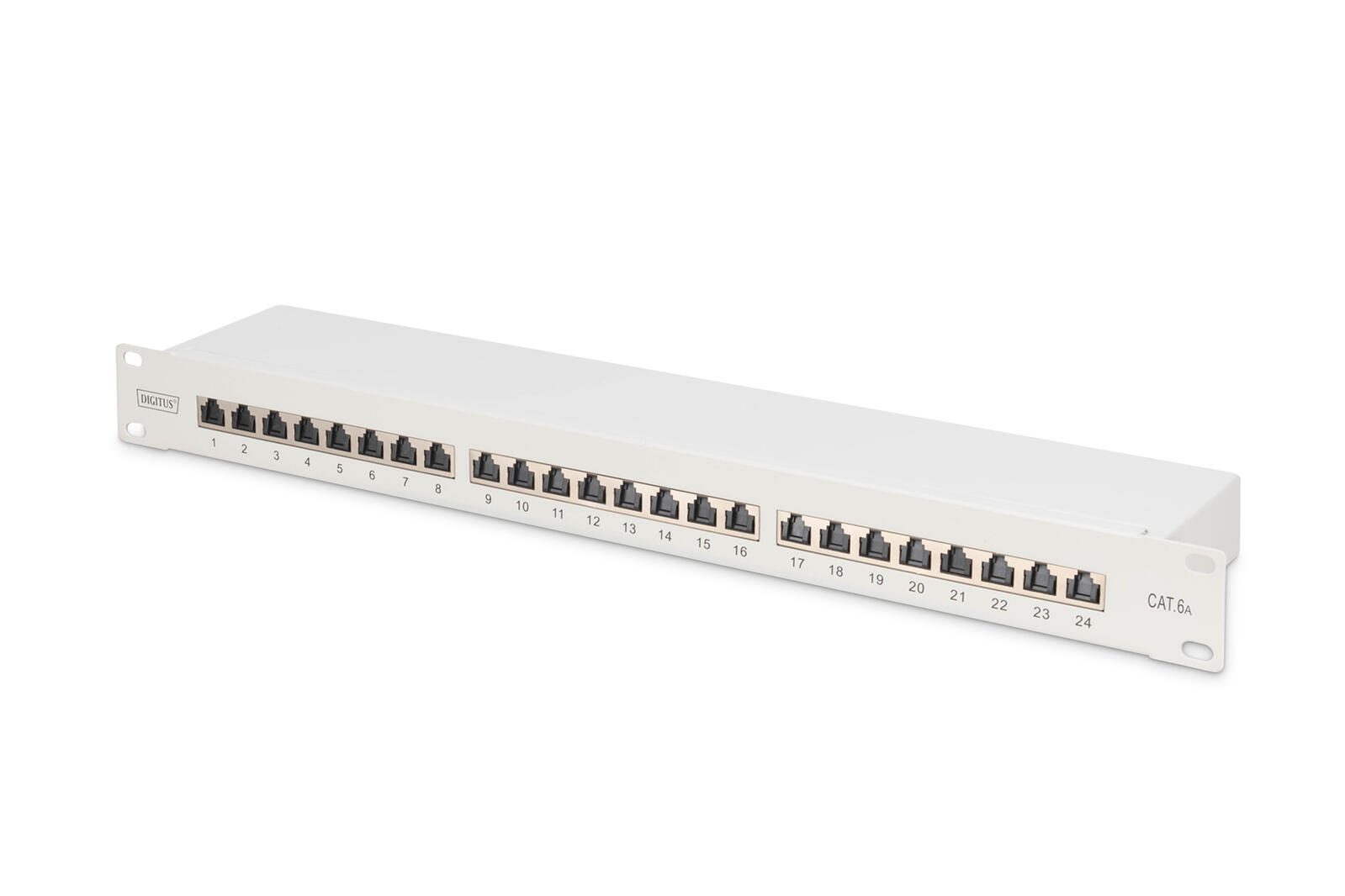 Digitus CAT 6A, panneau de brassage classe EA, blindé