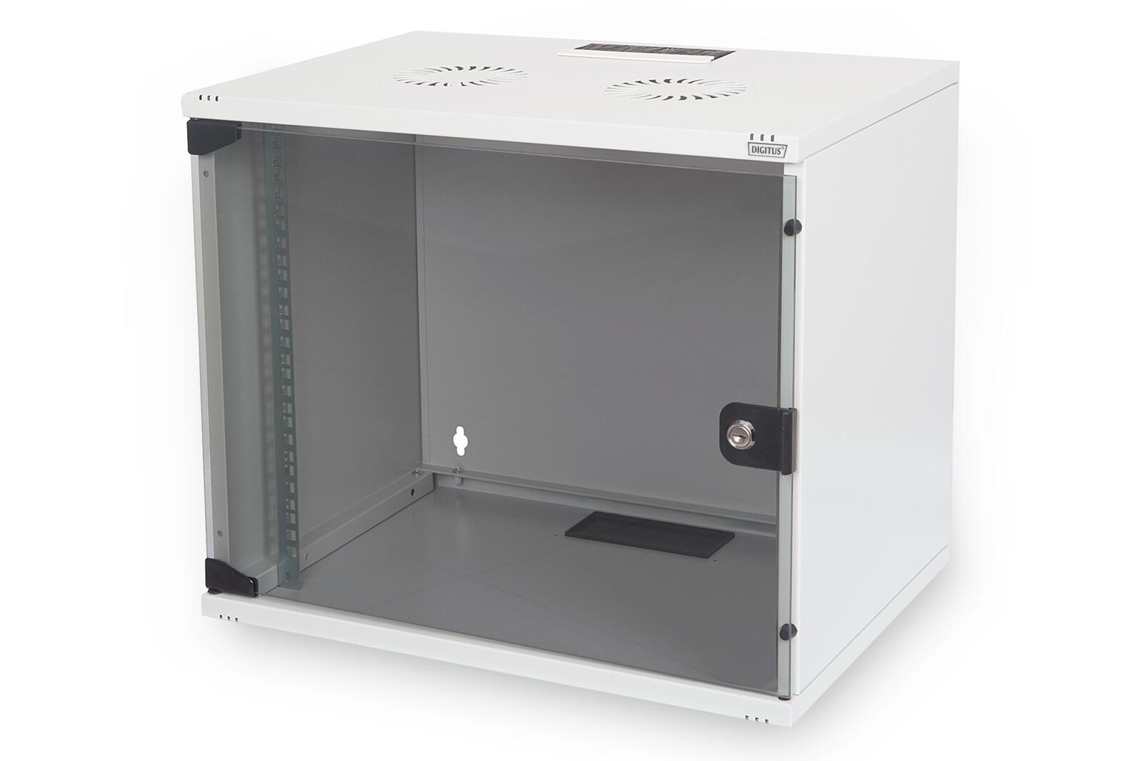 Digitus 7HE Boîtier mural SOHO 370x540x400 mm Boîtier compact idéal pour petits bureaux DN-19 07U-S-1