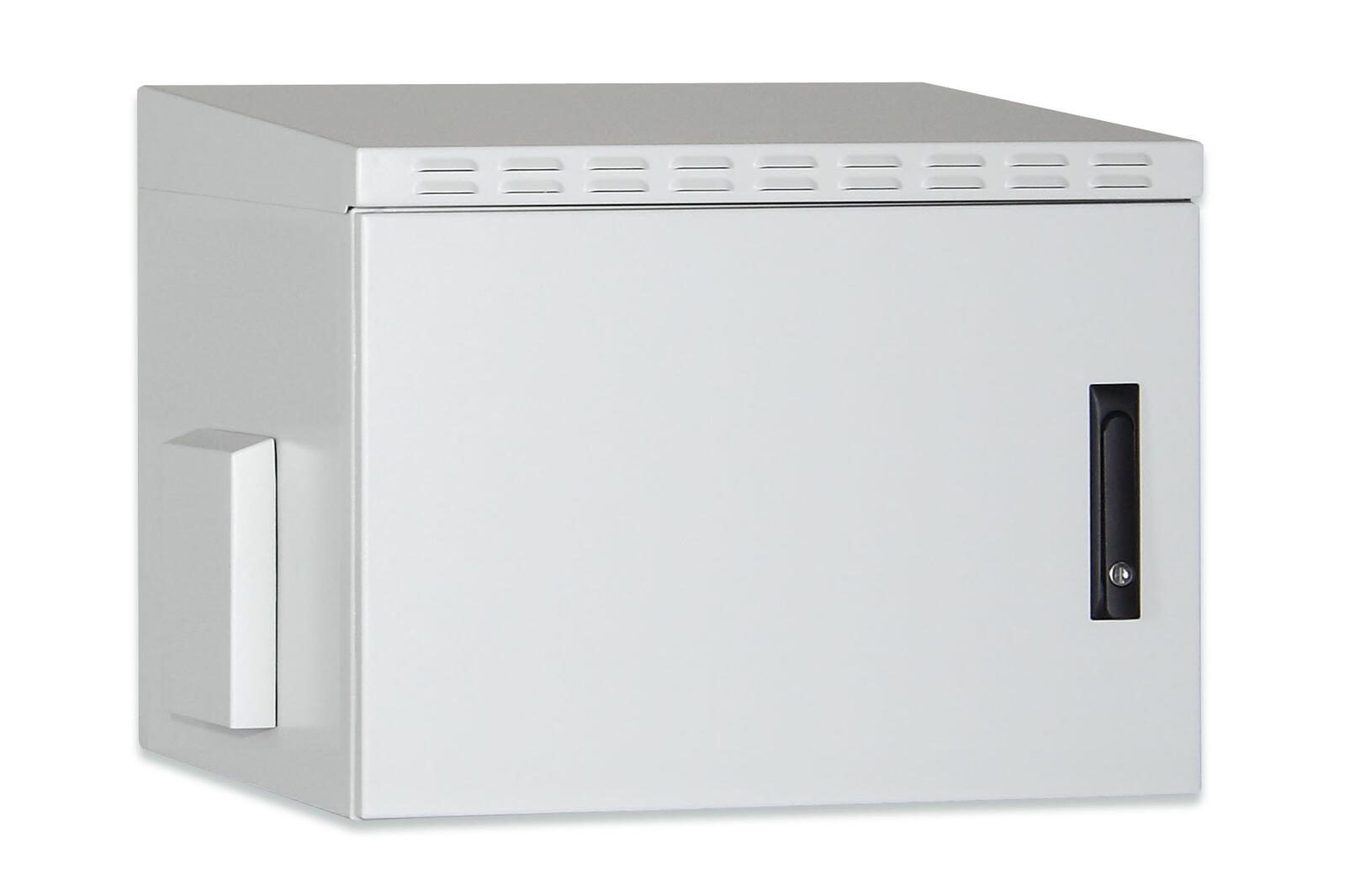 Digitus 16HE Boîtier mural outdoor IP55 RAL 7035 gris