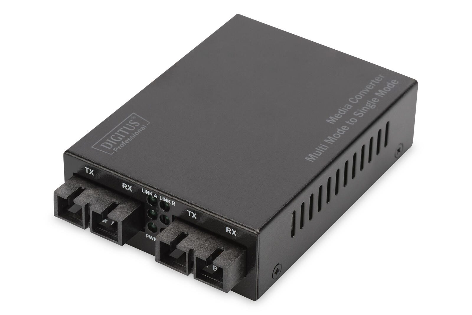 Digitus Fast Ethernet Multimode/Singlemode Convertisseur de média SC/SC