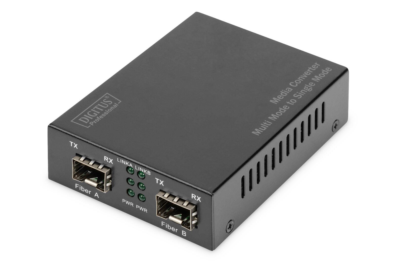 Convertisseur de média Gigabit Digitus SFP pour fibre multimode/monomode