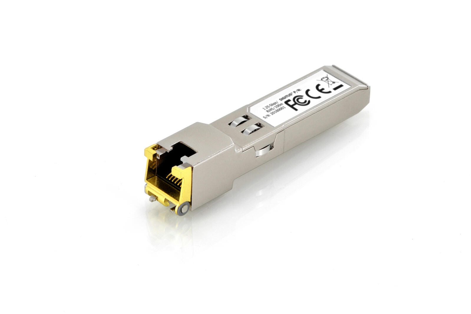 Module SFP Mini GBIC cuivre Digitus, 10 Gbps, RJ45