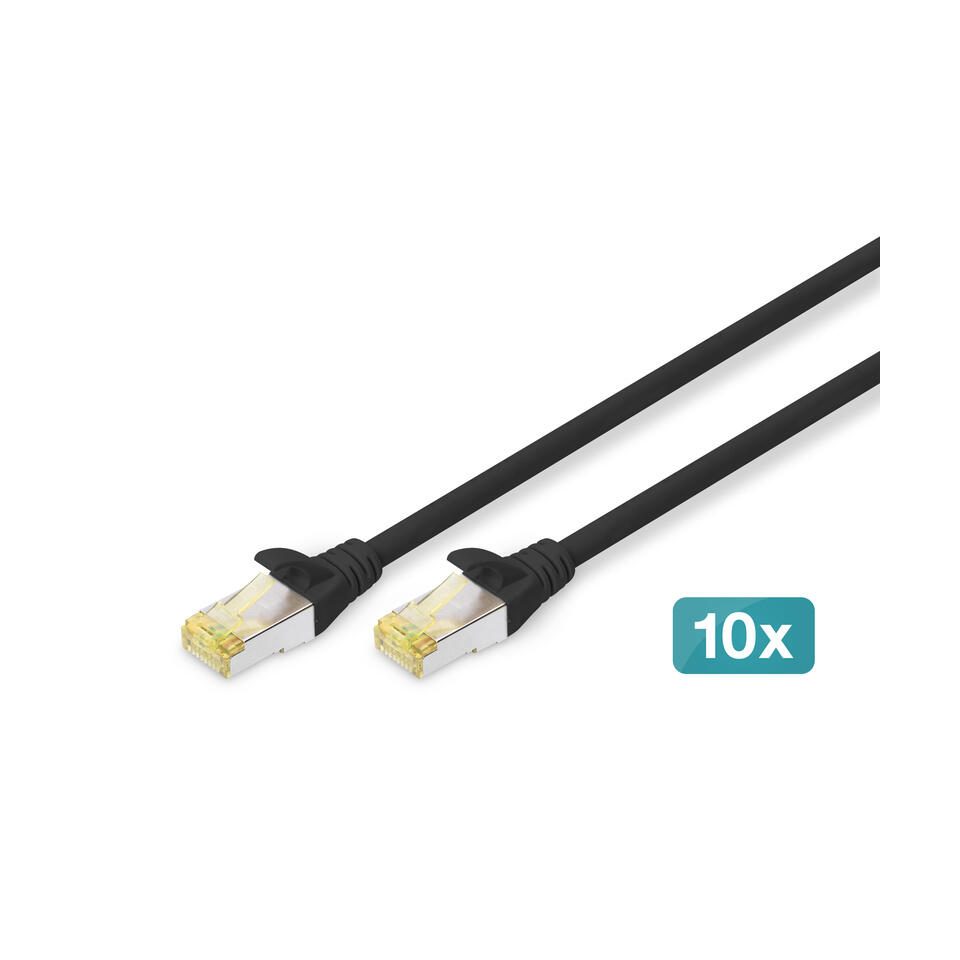 Câble de raccordement DIGITUS CAT 6A S/FTP DK-1644-A-0025(VE10)