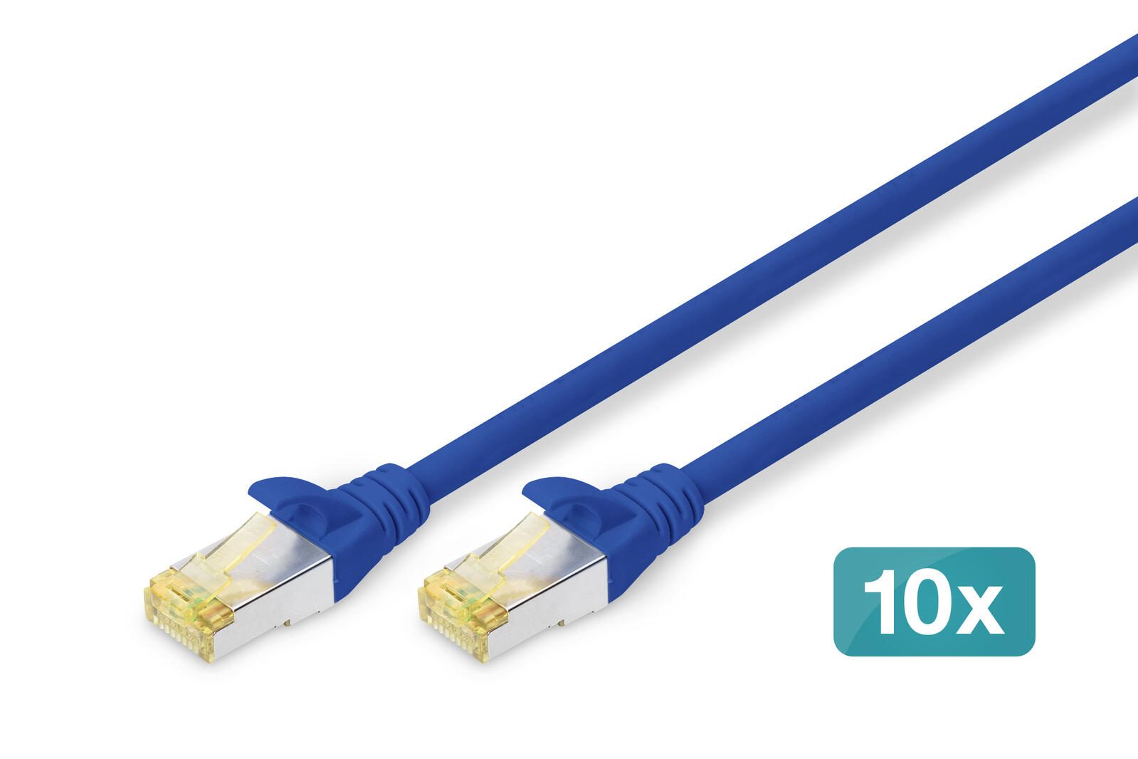 Câble de raccordement DIGITUS CAT 6A S/FTP DK-1644-A-020-B-10
