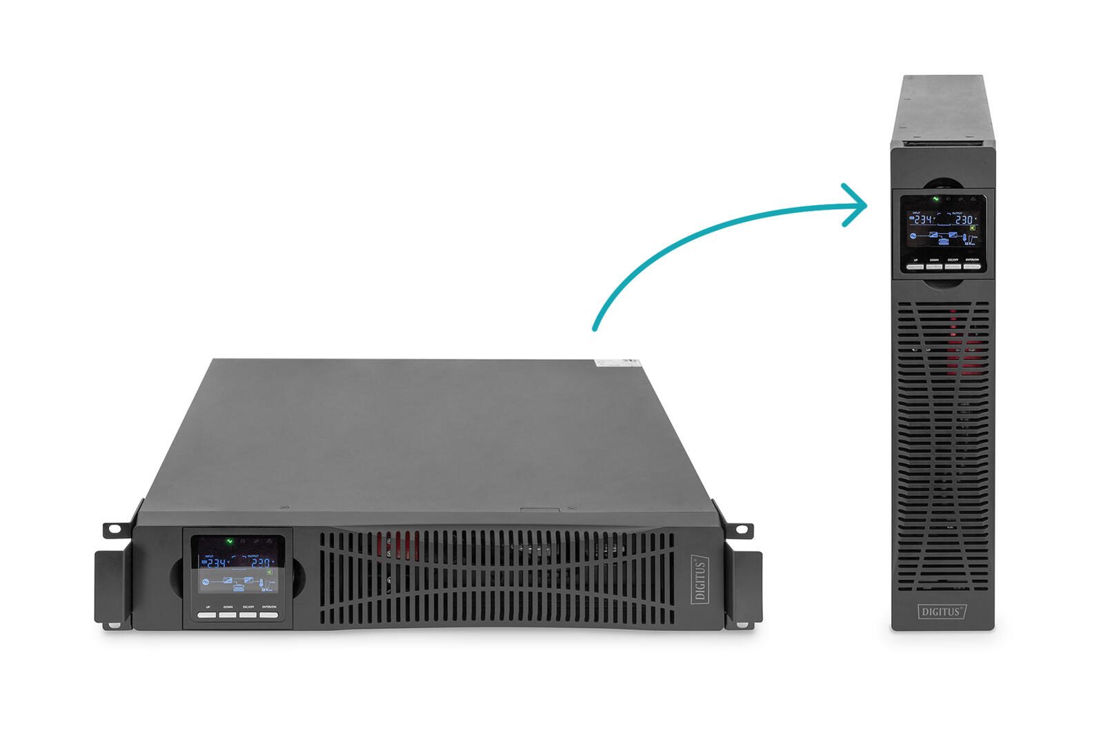 Système UPS OnLine Digitus 6 kVA / 6 kW