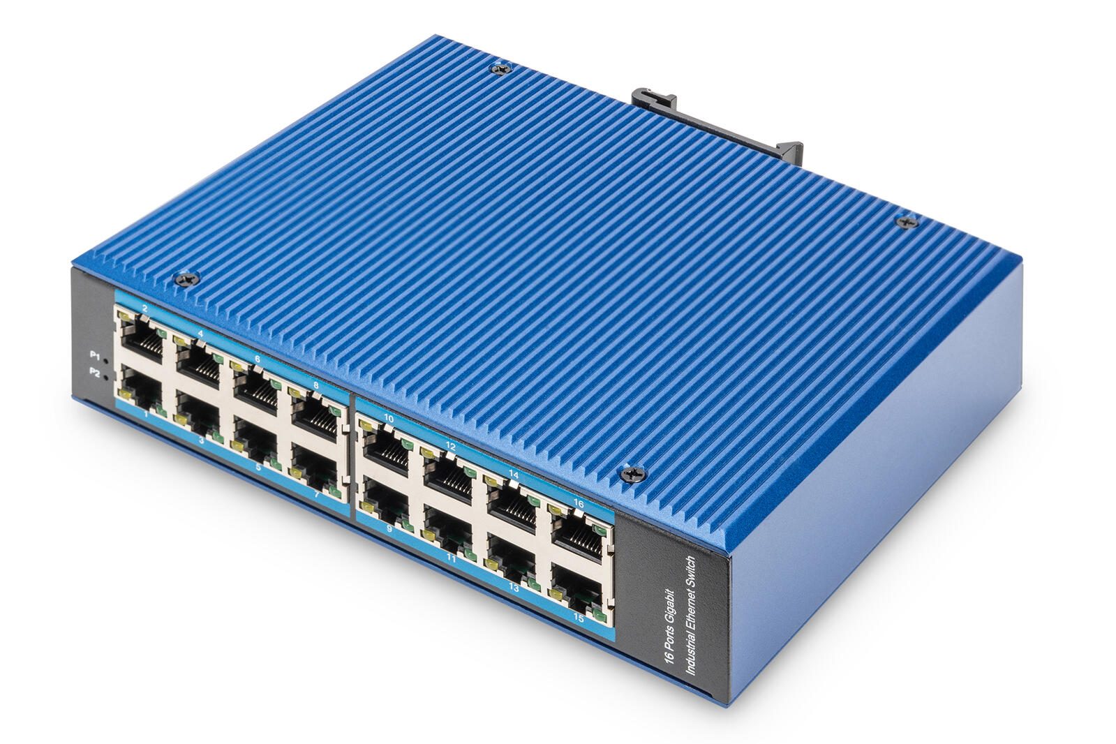 Digitus Commutateur réseau Ethernet Gigabit 16 ports, industriel, non géré