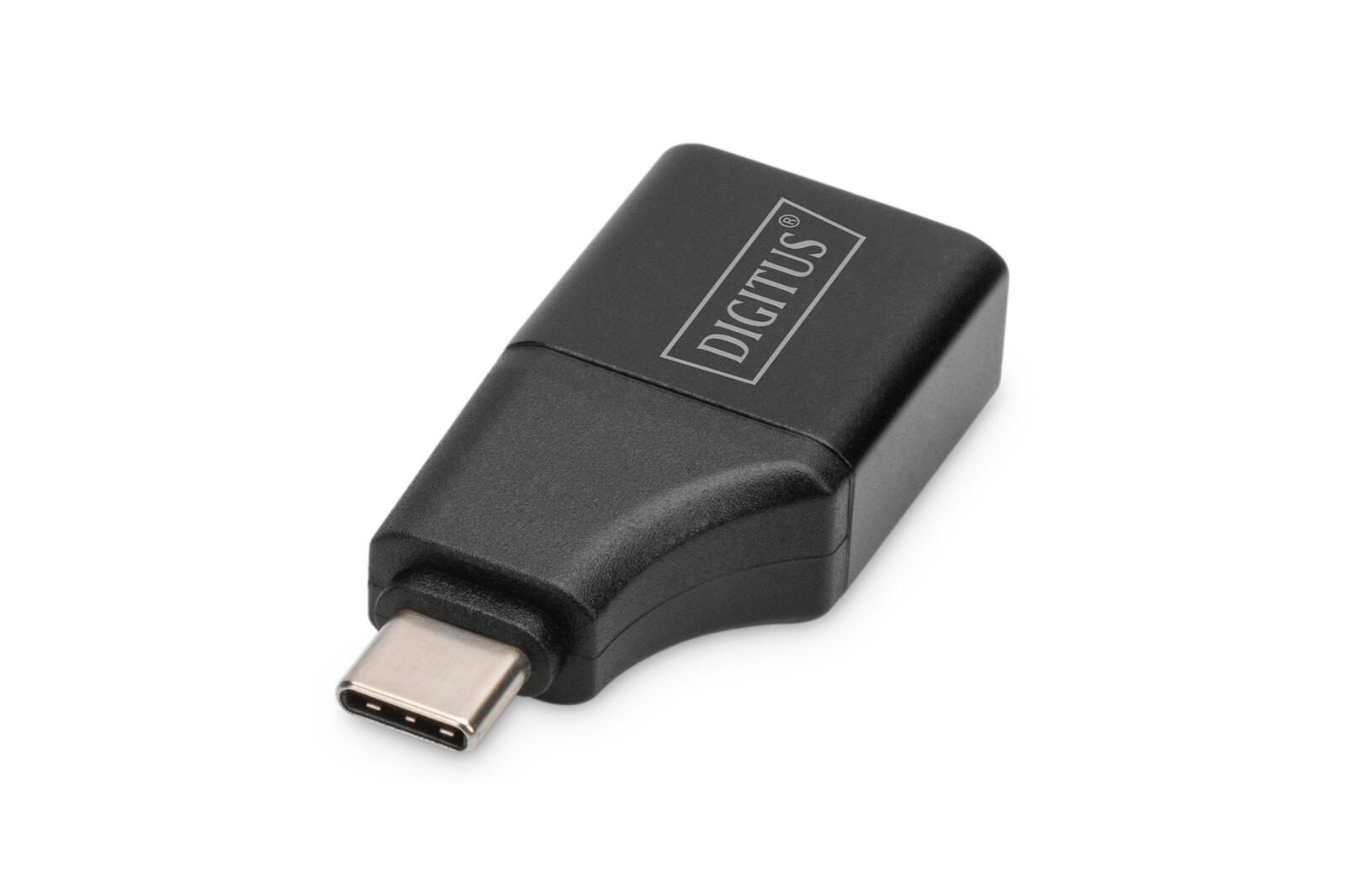 Adaptateur USB vers HDMI 4K de DIGITUS, connecteur USB-C mâle vers prise HDMI A/femelle