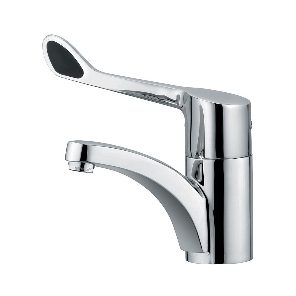 Mitigeur monocommande KLUDI MEDI CARE pour lavabo, levier à bras, chromé