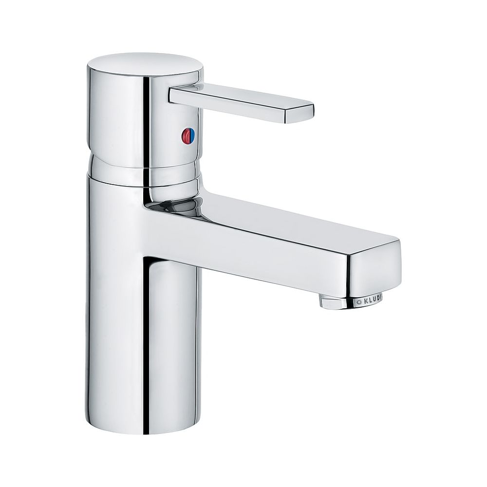 Mitigeur monocommande KLUDI ZENTA pour lavabo DN 15 sans robinetterie d'évacuation chromé