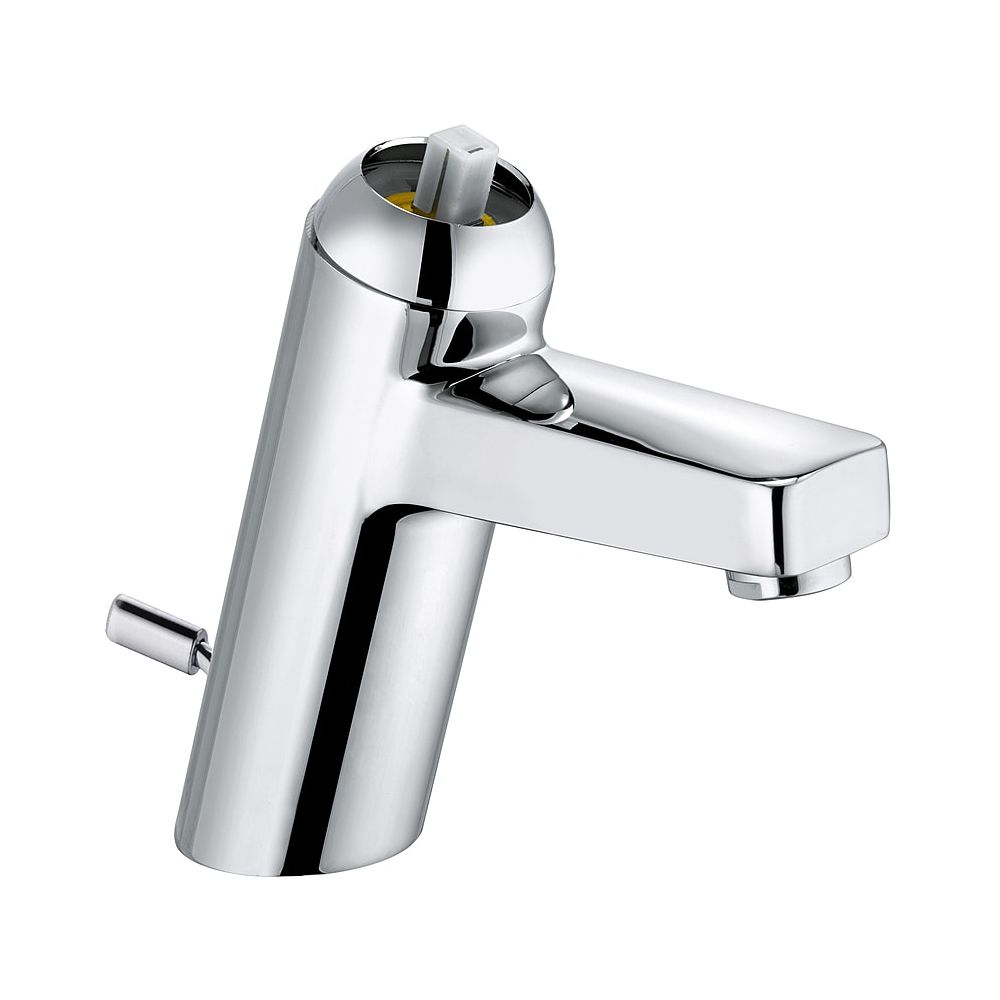 Mitigeur monocommande KLUDI PROVITA pour lavabo DN 15 sans levier, avec évacuation, finition chromée