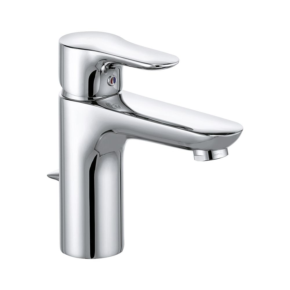 Robinetterie KLUDI OBJEKTA pour lavabo avec évacuation intégrée DN 15, chromé