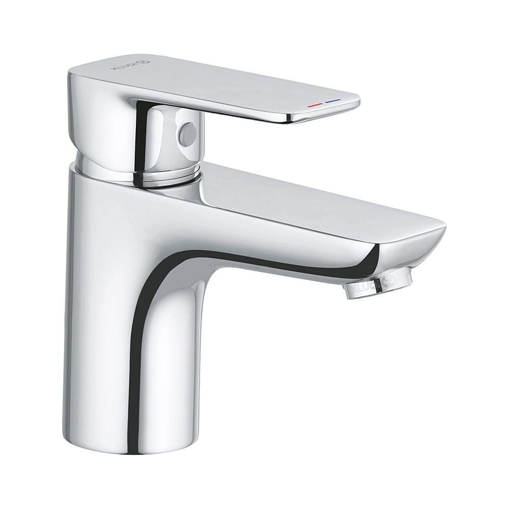 Mélangeur monocommande KLUDI PURE & STYLE pour lavabo 75 sans siphon chromé