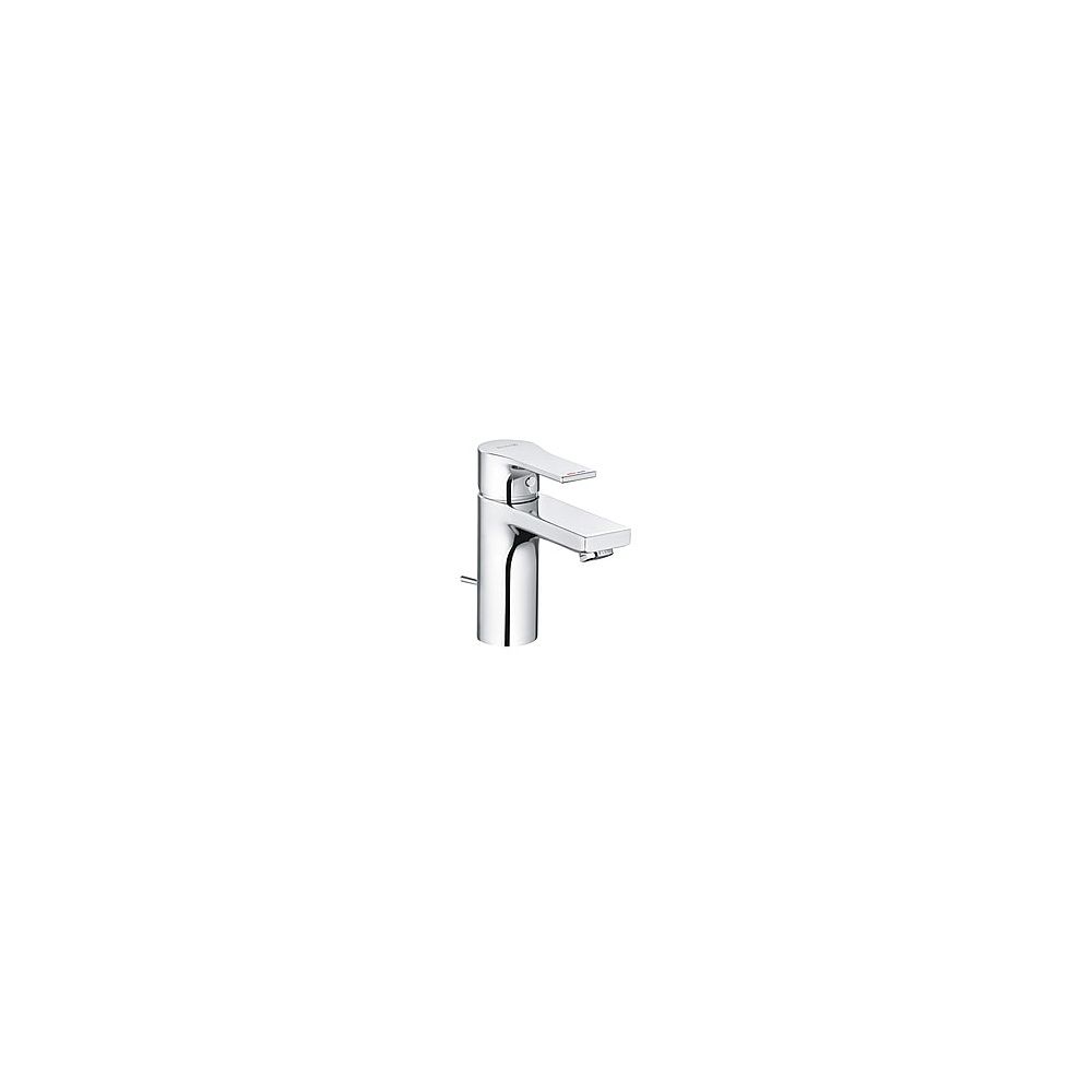 Mitigeur monocommande KLUDI ZENTA SL pour lavabo 100 mm avec garniture d'évacuation chromée