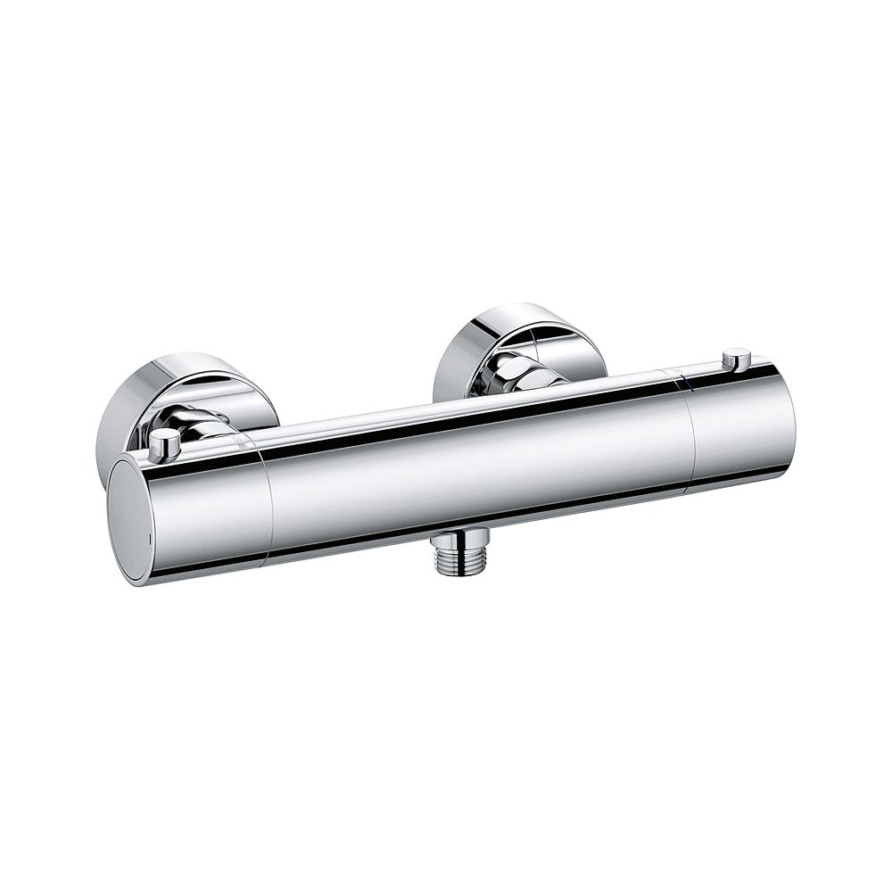 Robinetterie de douche thermostatique KLUDI OBJEKTA THERM chromé sans pommeau
