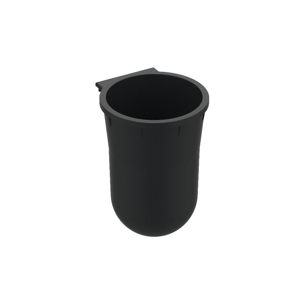 Keuco Insert en plastique pour garniture de brosse WC, D 90x95x127 mm, Noir, 14972000200