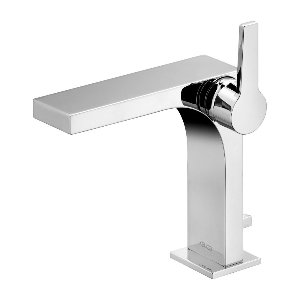 Mitigeur Einhandmischer Keuco Edition 11 pour lavabo 150 avec vidange à tirette, chromé