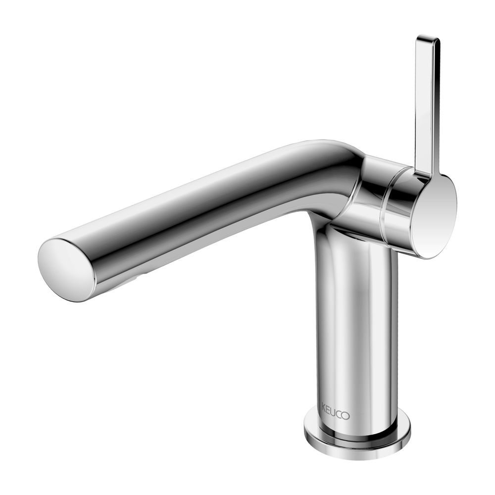 Mélangeur monocommande pour lavabo Keuco Edition 400 120 sans bonde à tige, chromé, 51504010102