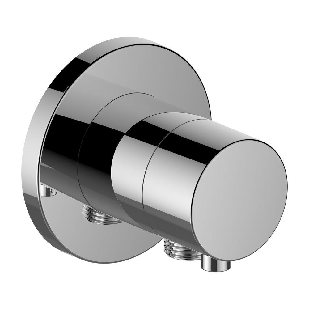 Keuco Ixmo 2 voies vanne de commutation encastrée, avec raccordement flexible, ronde, chromée, 59556011101