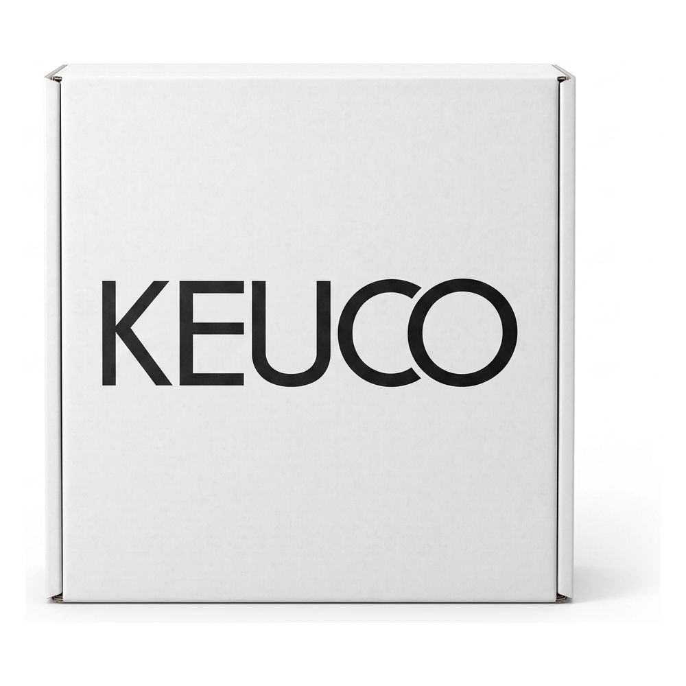 Plaque en verre Keuco meTime_spa pour 1/2 consommateur, 800x200 mm, poignées à droite, verre blanc satiné, 50100270602