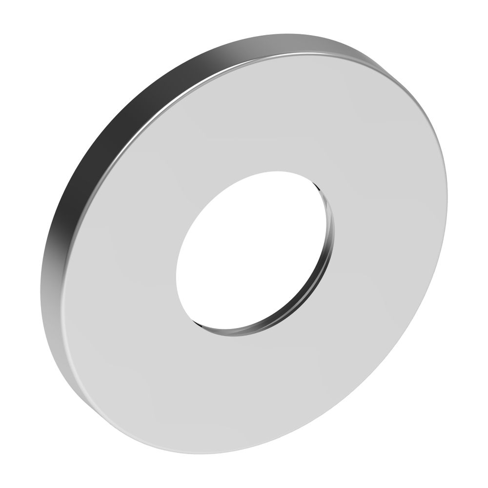 Keuco Rosace murale ronde surdimensionnée D 105 mm pour mitigeur thermostatique encastré, chromée, 59553010091