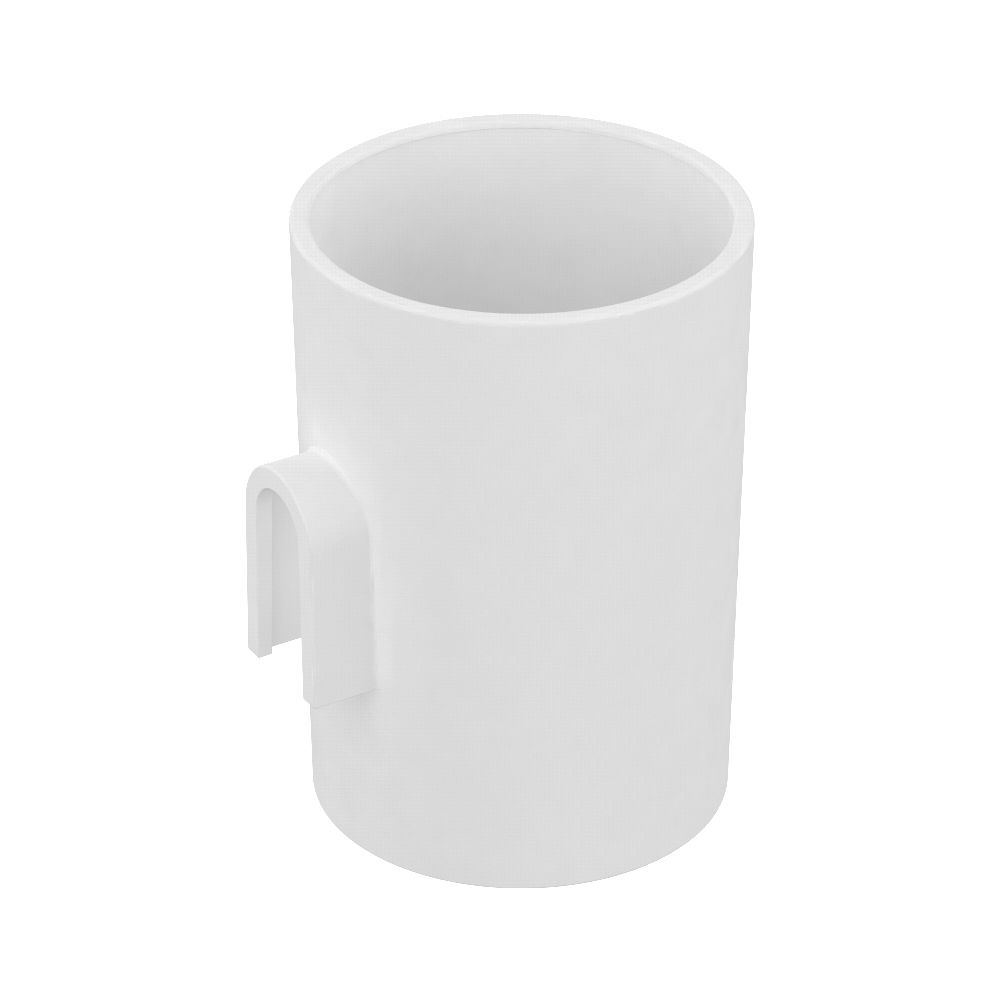 Insert en plastique Keuco Smart.2 pour 14764, D 77x110 mm, blanc, 14764000100