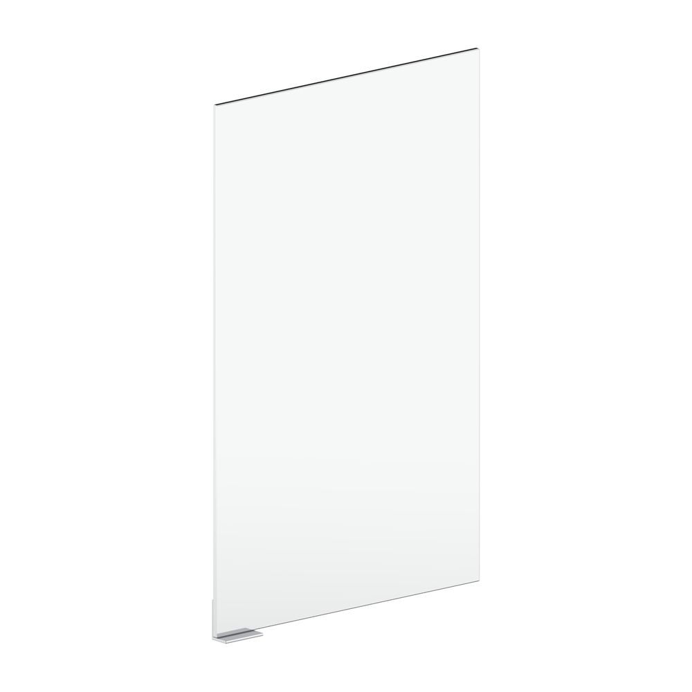 Porte miroir Keuco Edition 400, ouverture droite, avec poignée collée, 353,5x566mm, avec plaques de charnières/chauffage, 90101010052