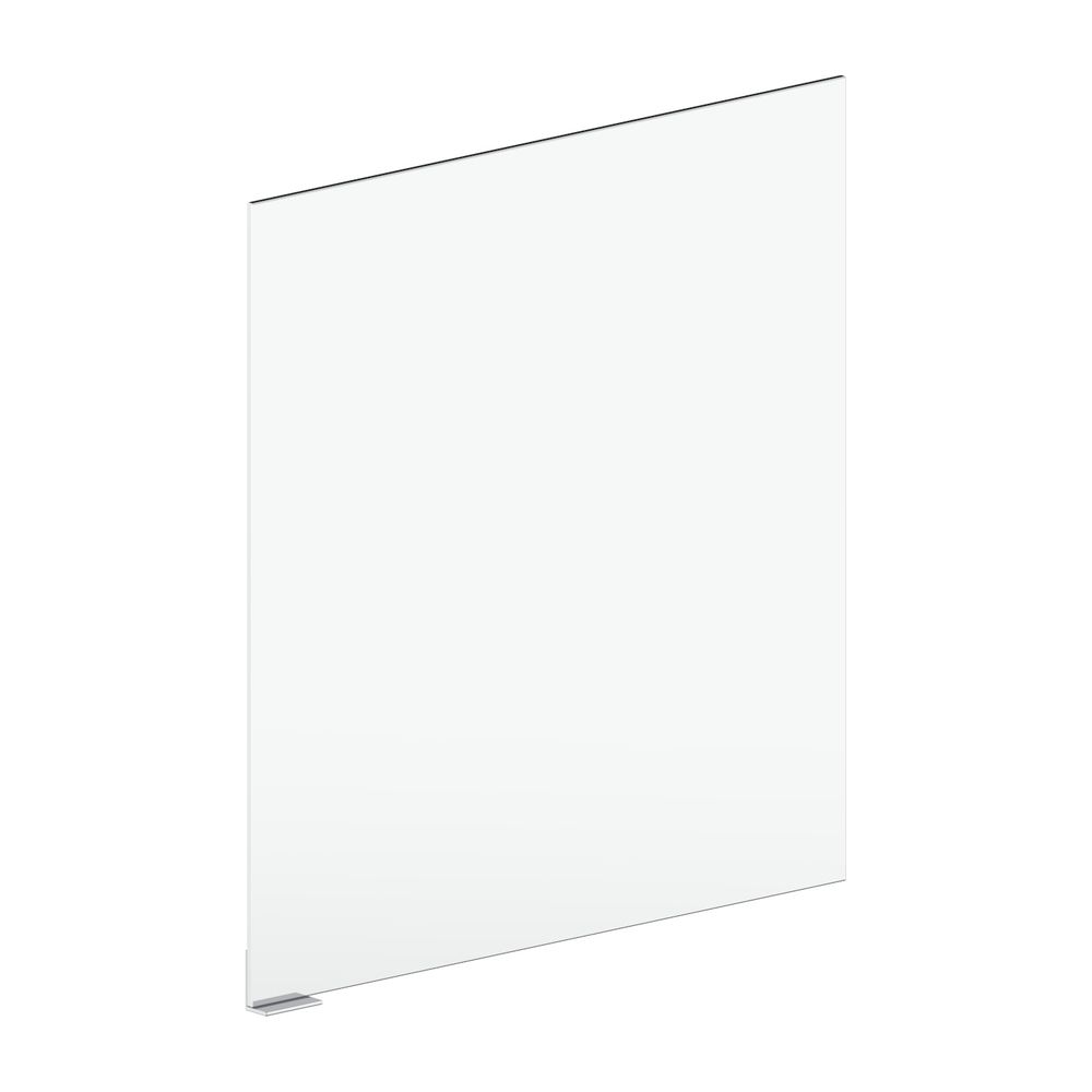 Porte miroir Keuco Edition 400, ouverture à droite, avec poignée collée, 528,5x566mm, avec plaques de charnière/chauffage, 90101010057