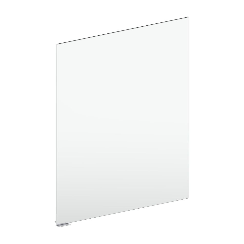 Porte miroir Keuco Modular 2.0, ouverture droite, avec poignée et logo, 599x656mm, 90101010069