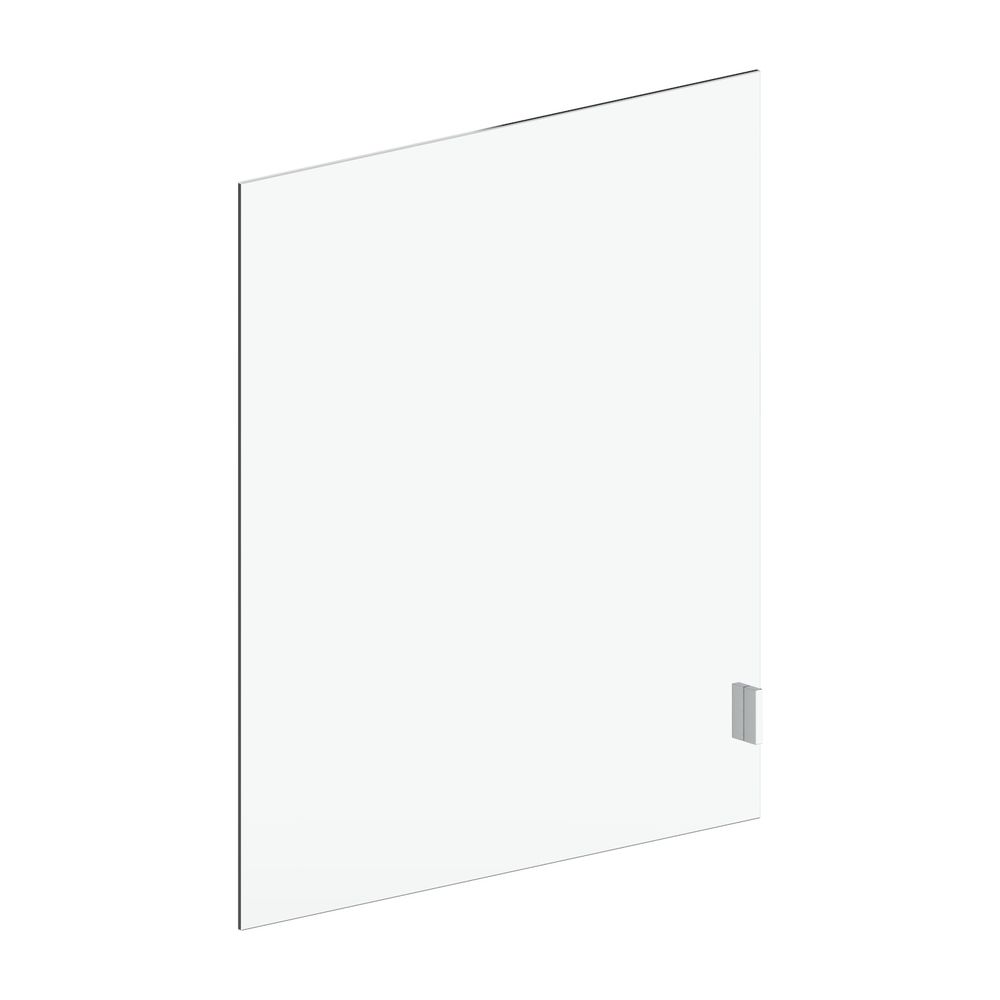 Porte miroir Keuco Royal Lumos, battant à gauche, version longue, avec poignée, 604x690mm, 90101010143