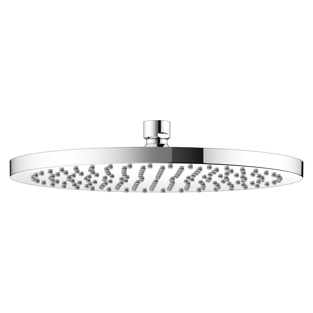 Keuco Pommeau de douche de tête rond D 250 mm, G 1/2", débit max. 15 l/min, plastique, chromé, 59886010201