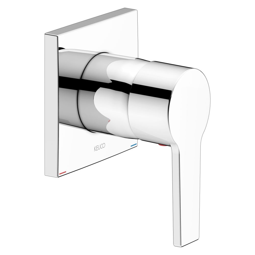 Keuco Edition 11 Mitigeur monocommande encastré avec limiteur de température, filetage G 1/2", chromé, 51151010002