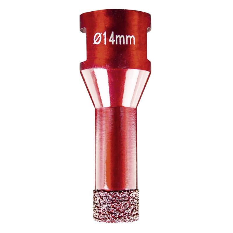 Couronne diamantée Diewe M14, 14 mm, pour carrelage, grès cérame, granit, céramique