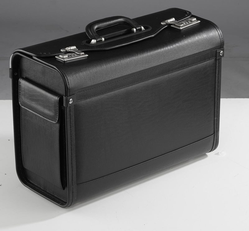 Valise pilote Alassio GENOVA 46,0 x 20,5 x 35,0 cm noir