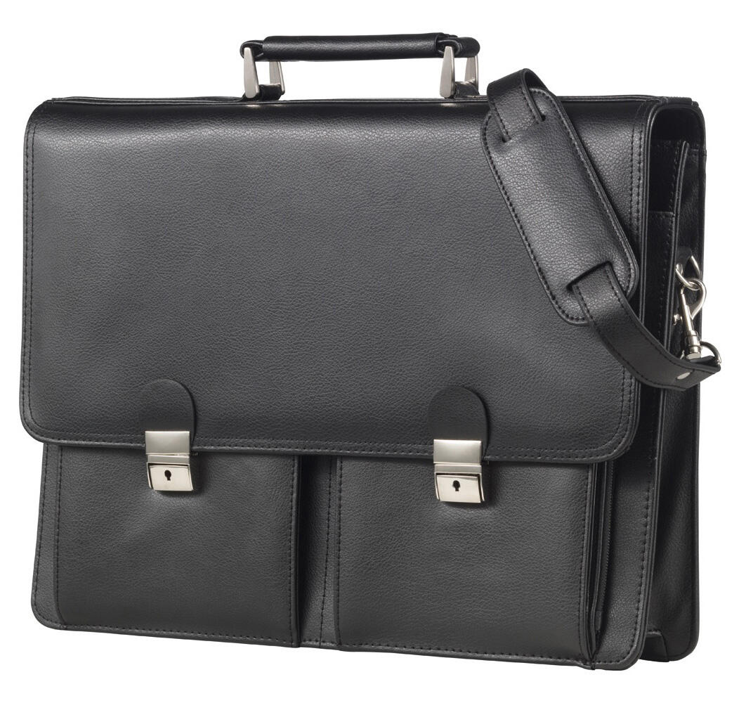 Alassio Sacoche VENETO noir jusqu'à 38,1 cm (15 pouces)