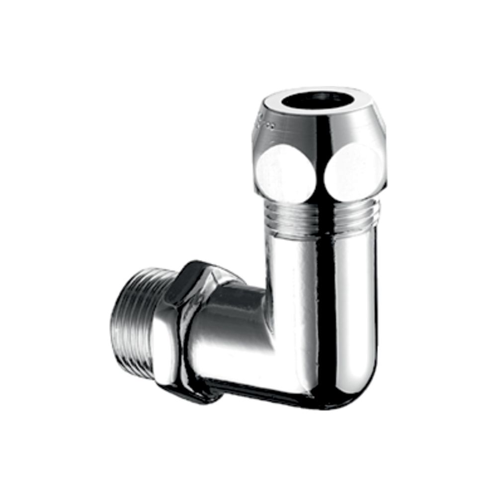 Raccord angulaire Schell DN 10 G 3/8" AG x 3/8" AG, Ø 10 mm, chromé