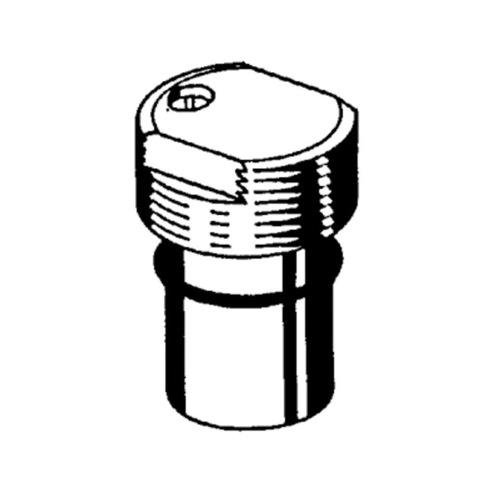 Corps de piston pour robinetterie WC Schellomat