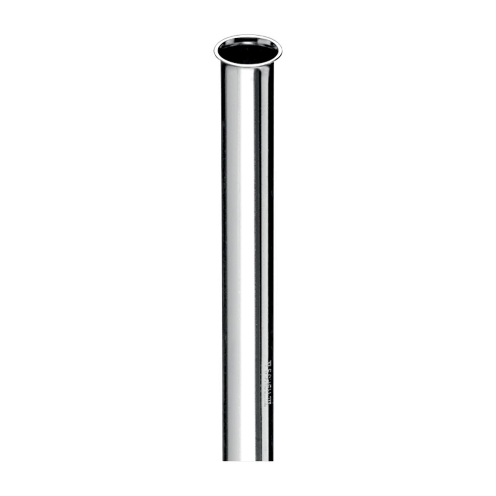 Tube cuivre Schell 1/2" à bordure, Ø 16 mm, longueur 500 mm, chromé